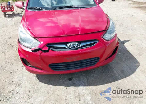 2012 Hyundai Accent Gls from USA, damaged, VIN KMHCU4AE3CU136389